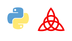 Python and Lancache logos